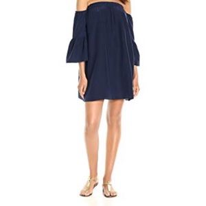 Lilly Pulitzer true navy Sanilla silk Dress XL